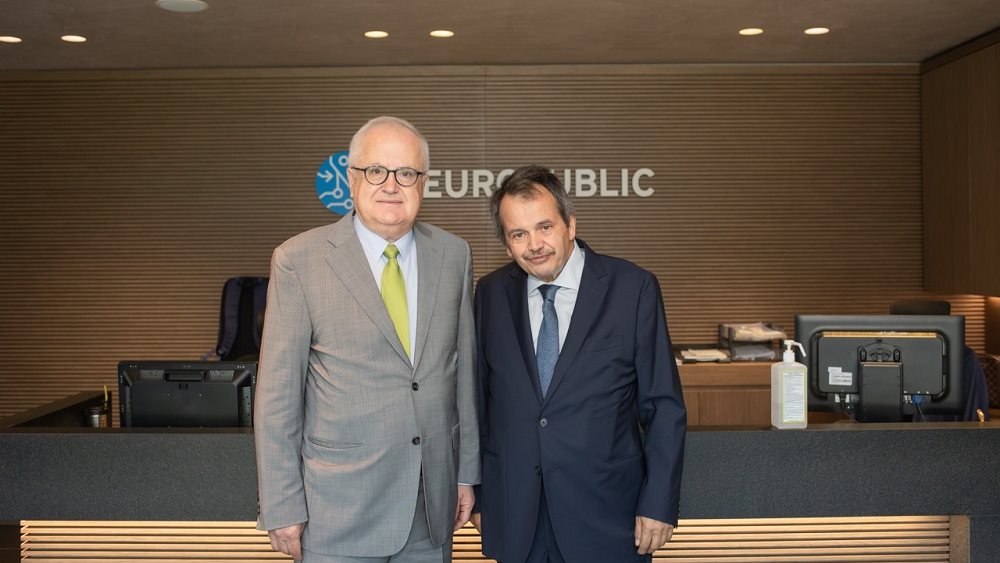 Επίσκεψη του προέδρου της Τράπεζας Πειραιώς στη NEUROPUBLIC