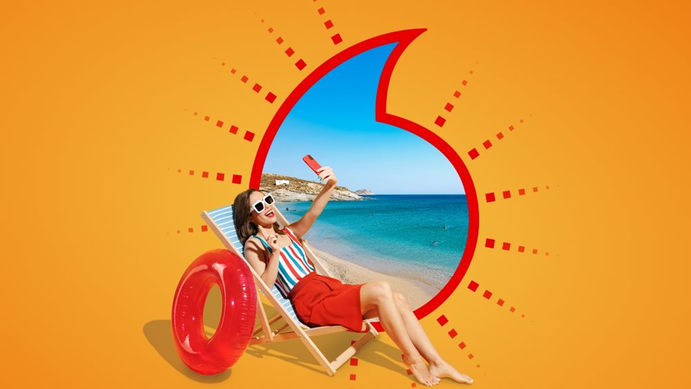 Απεριόριστα data από τη Vodafone για ένα ατελείωτο καλοκαίρι