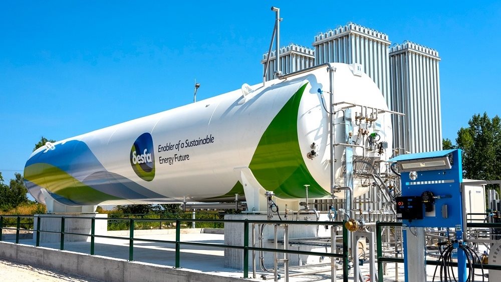 ΔΕΣΦΑ - σταθμός LNG στο Άσπρο Σκύδρας 15.07.2024