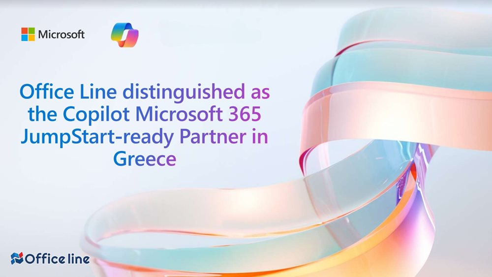 Η Office Line μοναδικός JumpStart Microsoft 365 Copilot συνεργάτης στην Ελλάδα