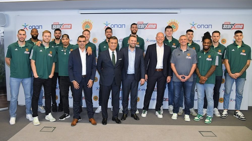ΟΠΑΠ και ΚΑΕ Παναθηναϊκός συνεχίζουν μαζί για έβδομη σεζόν