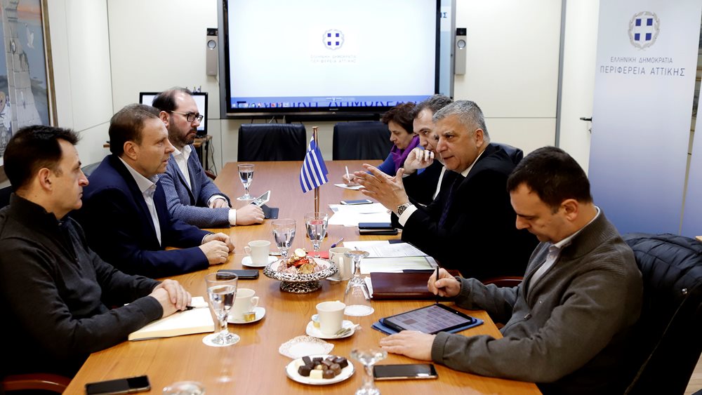 Συνάντηση διοίκησης ΟΛΠ - Γ. Πατούλη για την επέκταση του σταθμού κρουαζιέρας στον λιμένα Πειραιώς
