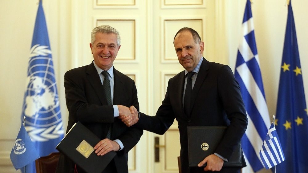Γ. Γεραπετρίτης: Ενθαρρύνουμε πλήρως τη δράση της Ύπατης Αρμοστείας του ΟΗΕ για τους πρόσφυγες