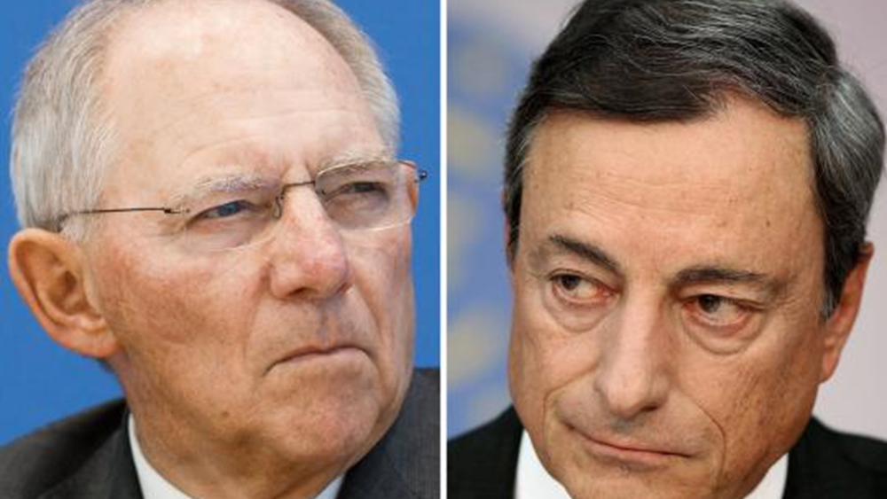 Σόιμπλε κατά ΕΚΤ για τη χαμηλή ισοτιμία του ευρώ