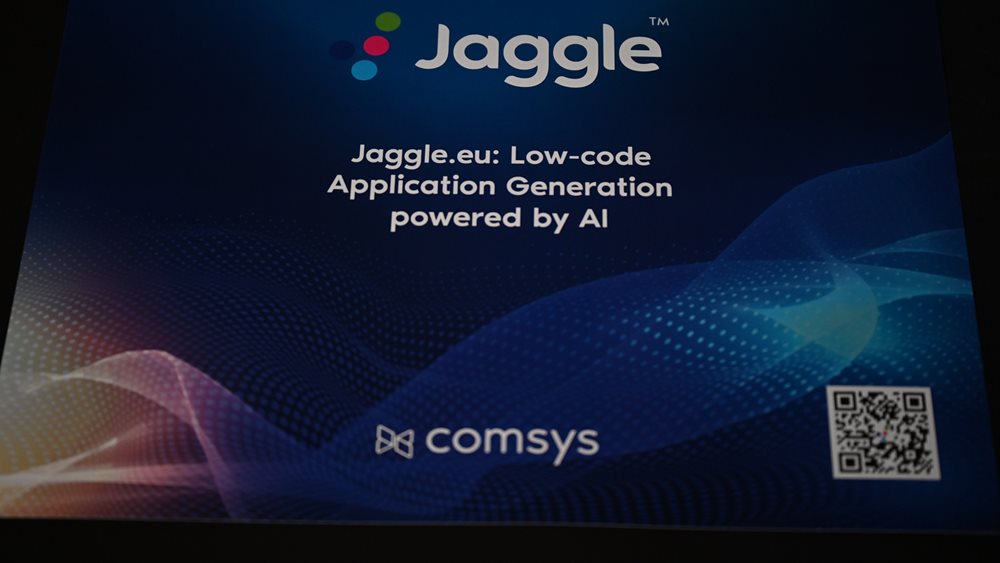 Η Comsys παρουσίασε επίσημα το Jaggle.eu – την ελληνική πλατφόρμα Low- code με ενσωματωμένη τεχνητή νοημοσύνη