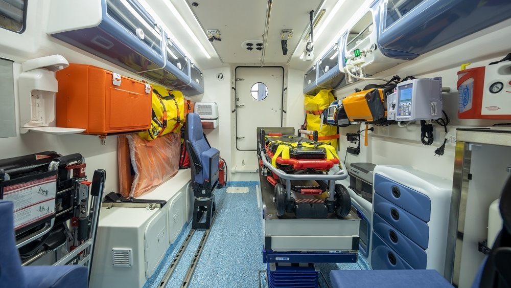 Περιπολικό σκάφος με υγειονομικό εξοπλισμό 29.03.2023