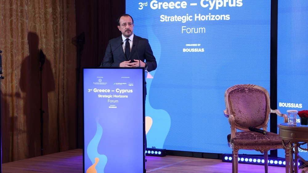 Ν. Χριστοδουλίδης: Τεράστιες οι επιχειρηματικές ευκαιρίες μεταξύ Κύπρου και Ελλάδος