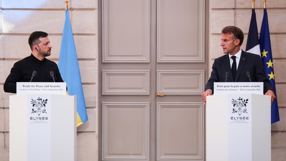 Ο Μακρόν θα υποδεχτεί τον Ζελένσκι στο Παρίσι στις 17 Νοεμβρίου