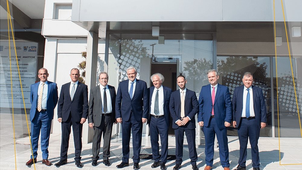 Η Διοίκηση της Τράπεζας Πειραιώς στις εγκαταστάσεις της Venus Growers