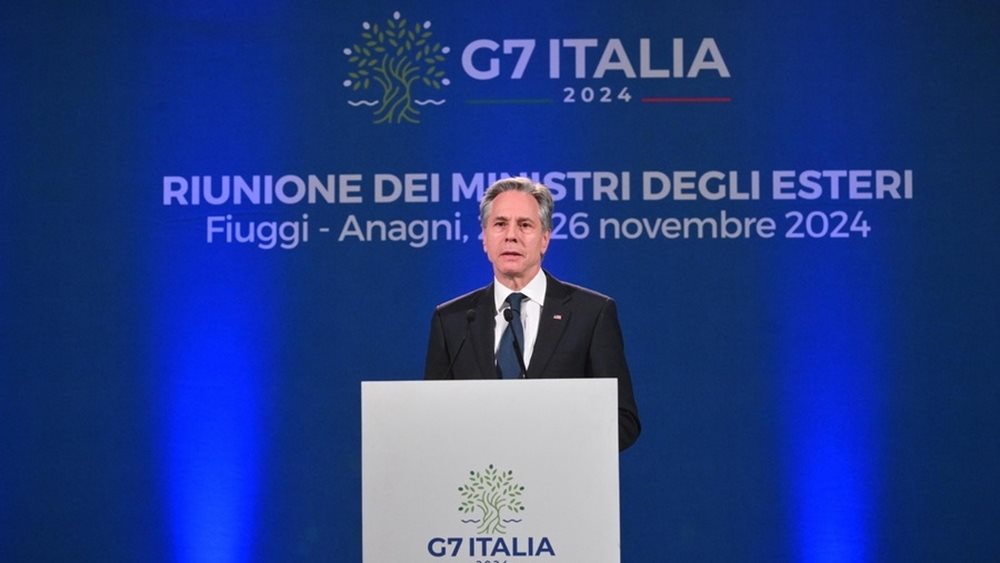 Μπλίνκεν από G7 26.11.2024