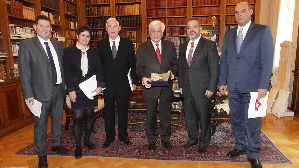 Ο Πρόεδρος της Δημοκρατίας υποδέχθηκε τη Χ.Α.Ν.Θ. στο Προεδρικό Μέγαρο