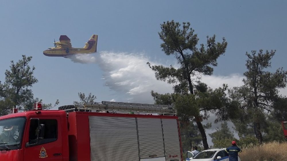 Δύο φωτιές στη Φθιώτιδα - Μεγάλο πύρινο μέτωπο στη Στυλίδα