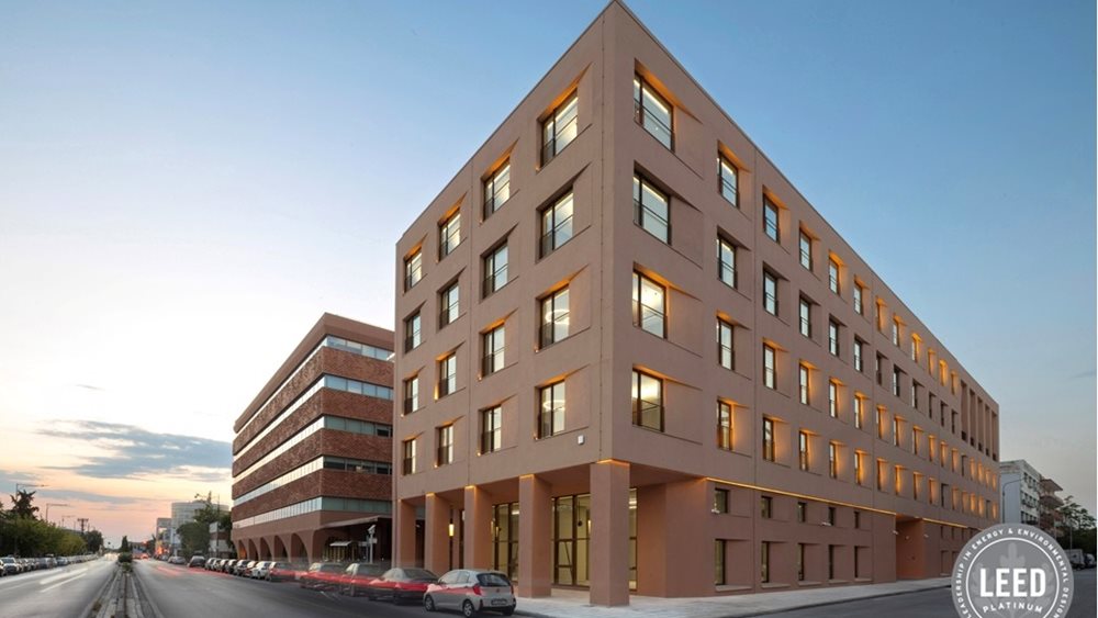 DIMAND: Τα γραφεία της Τράπεζας Εμπορίου και Ανάπτυξης Ευξείνου Πόντου πιστοποιήθηκαν με LEED Platinum