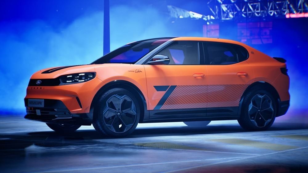 Αυτή η μοναδική έκδοση του Ford Capri είναι αφιερωμένη στον Eric Cantona