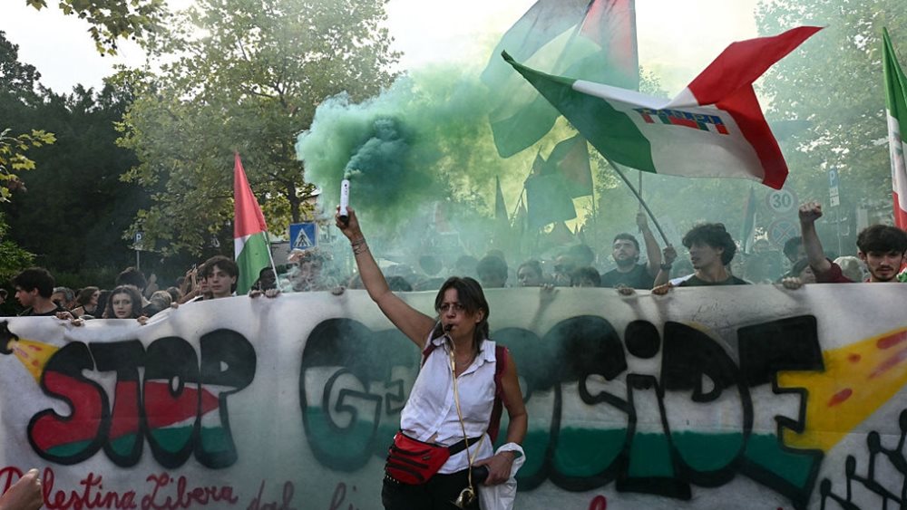 Χιλιάδες διαμαρτυρήθηκαν κατά του πολέμου του Ισραήλ στη Γάζα στο Φεστιβάλ Κινηματογράφου της Βενετίας