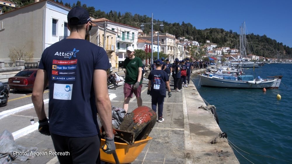 Στον Πόρο η 6η περιβαλλοντική απόΔραση του Ομίλου Attica