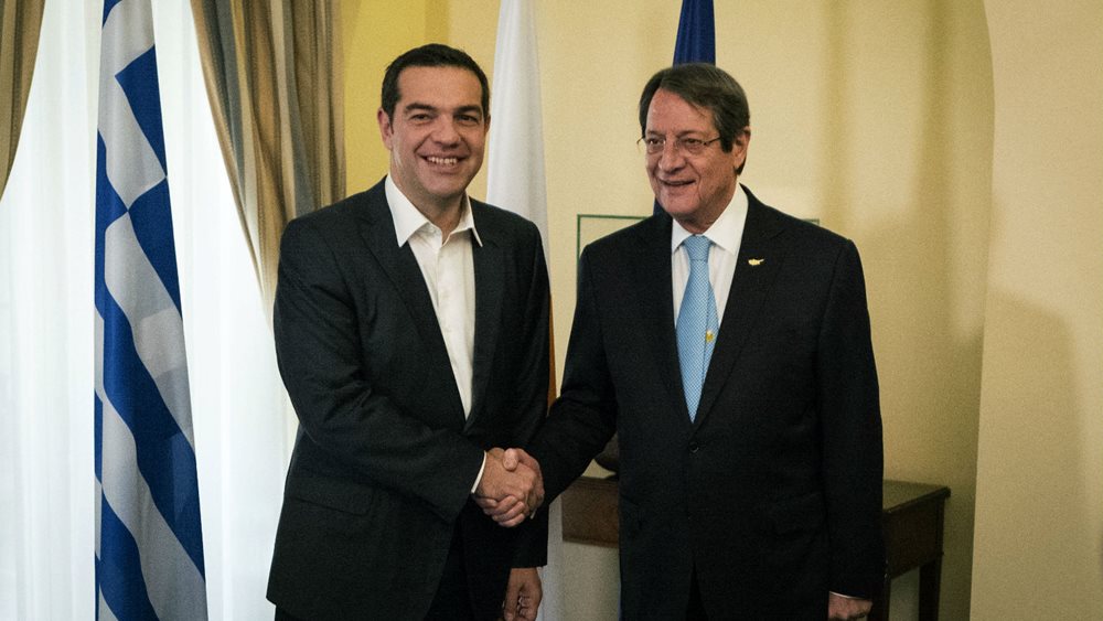 Για την κυπριακή ΑΟΖ συζήτησαν Τσίπρας - Αναστασιάδης