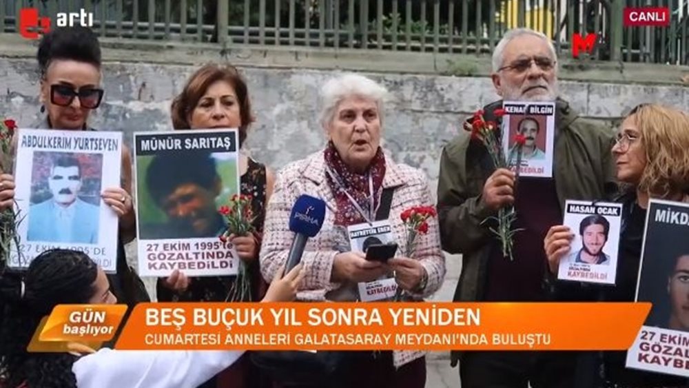 Τουρκία: Οι &quot;Μητέρες του Σαββάτου&quot; διαδηλώνουν στην Κωνσταντινούπολη έπειτα από 5 χρόνια απαγόρευσης
