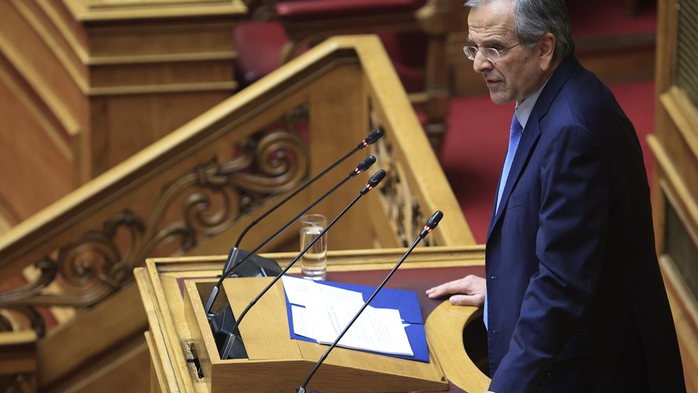 Α. Σαμαράς: Το νομοσχέδιο στηρίζεται σε ένα ψέμα - Θα το καταψηφίσω