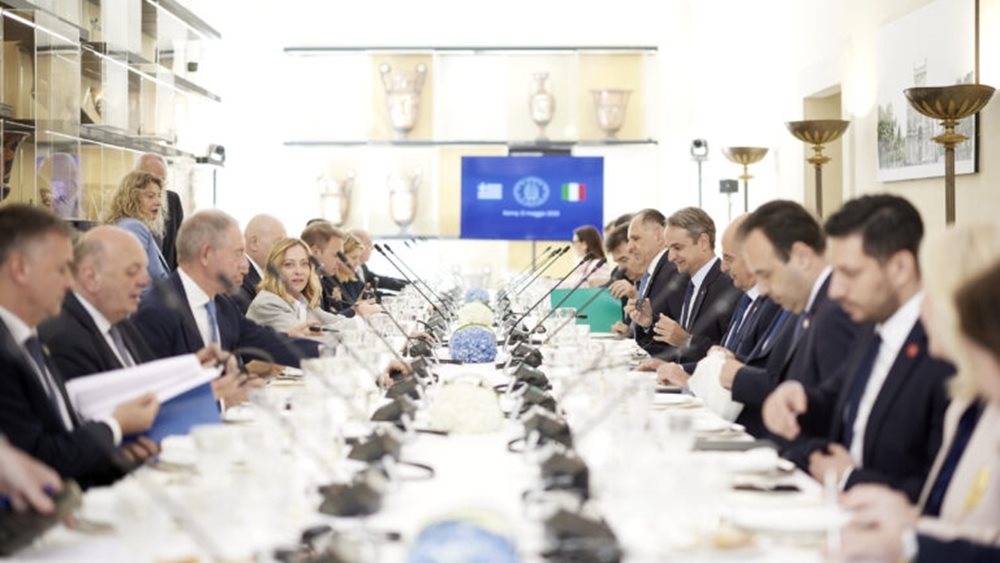 Ανώτατο Συμβούλιο Συνεργασίας Ελλάδας - Ιταλίας: Στο επίκεντρο οι γεωπολιτικές εξελίξεις στα ανατολικά σύνορα της ΕΕ