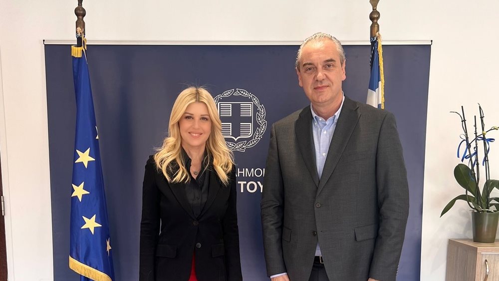 Συνάντηση Ελ. Ράπτη με τον Δήμαρχο Ελασσόνας, Νίκο Γάτσα για θέματα τουρισμού