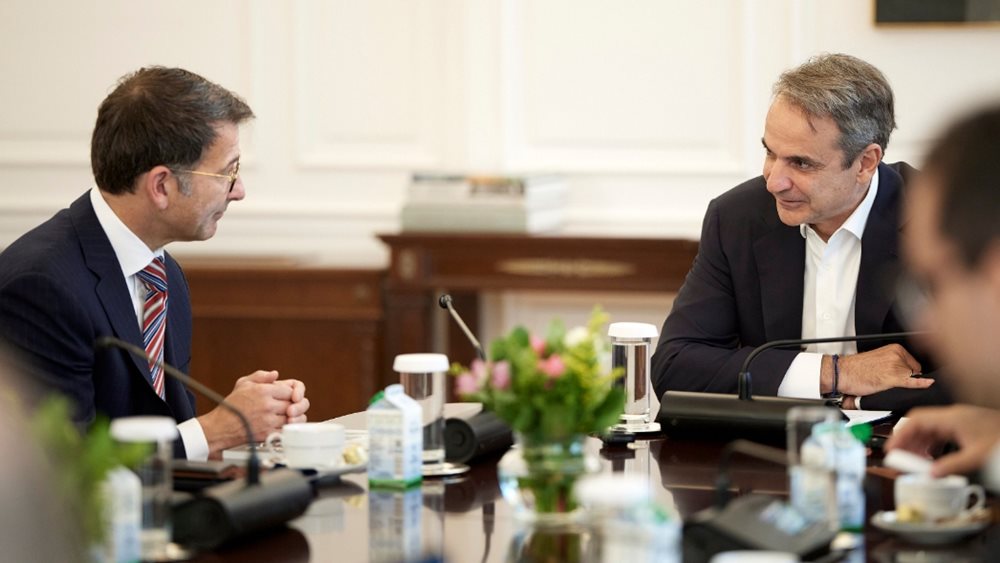 Συνάντηση Μητσοτάκη με τον εκτελεστικό αντιπρόεδρο της Microsoft - Τι συζήτησαν