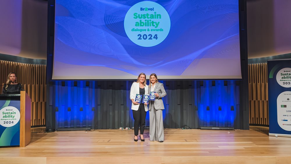 Ακόμα μία βράβευση για την ελίν στα Bravo Sustainability Dialogue & Awards 2024