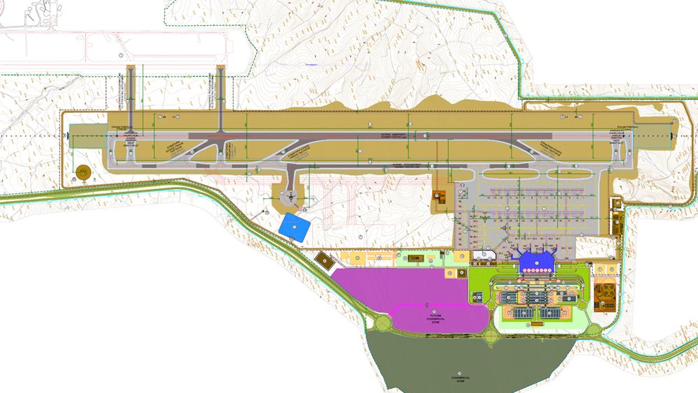 Ξεπερνά το 15% η πρόοδος στο νέο αεροδρόμιο της Κρήτης, στο Καστέλι - Στα τέλη του 2025 η λειτουργία του