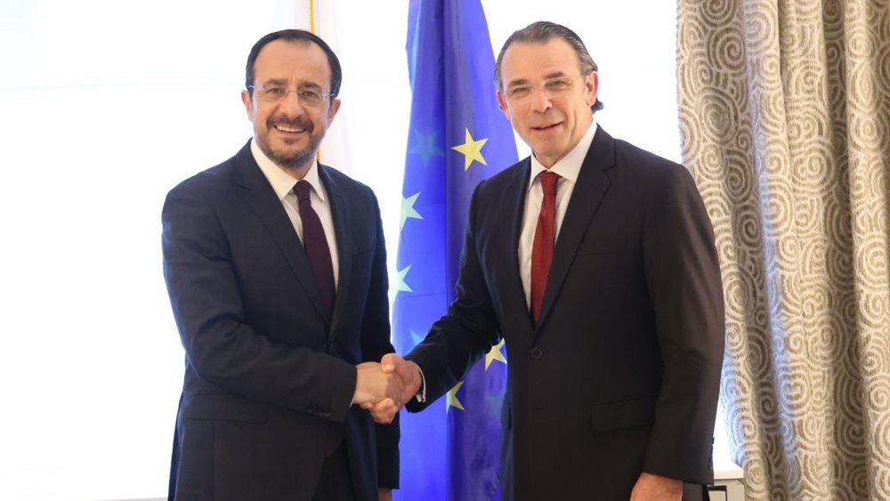 Συνάντηση Ν. Χριστοδουλίδη με ανώτατο στέλεχος της Chevron