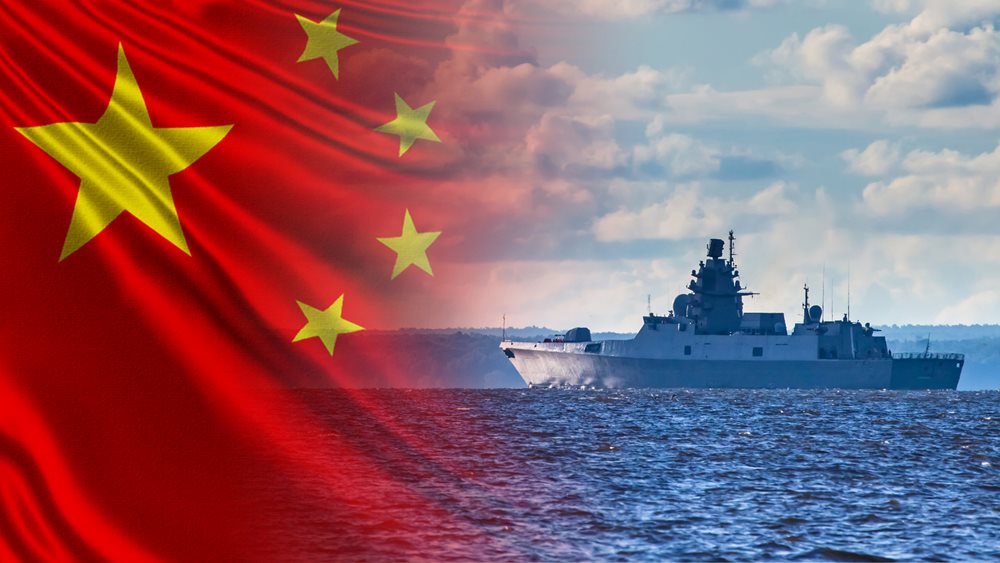 A Chinese military ship left Sri Lanka