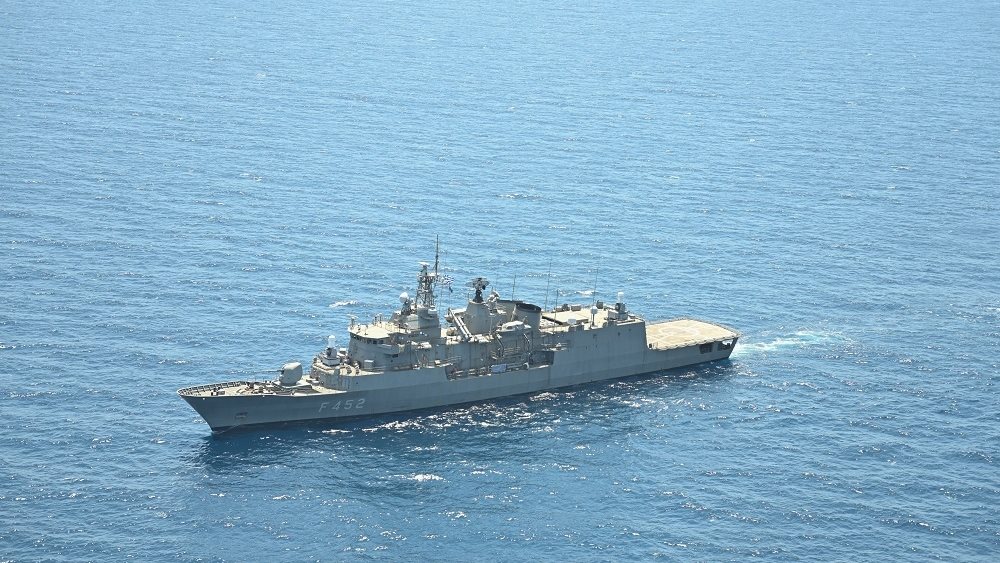 Frigate Hydra intercepts two Houthi drones in the Red Sea