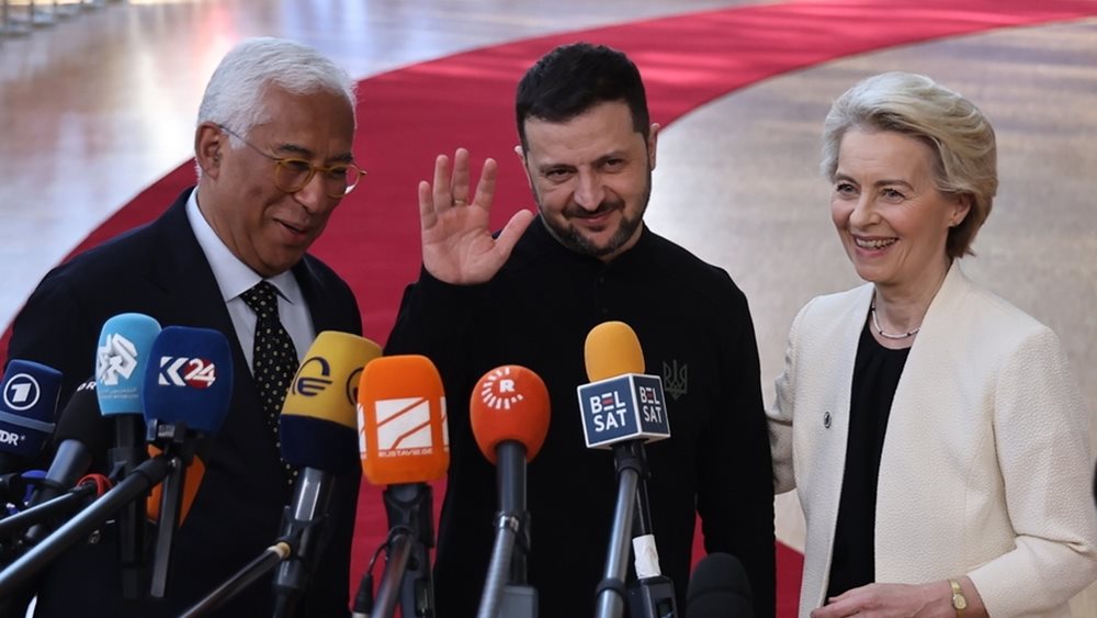 Ζελένσκι προς Ευρωπαίους: &quot;Μείνατε μαζί μας, είμαστε ευγνώμονες που δεν είμαστε μόνοι μας&quot;