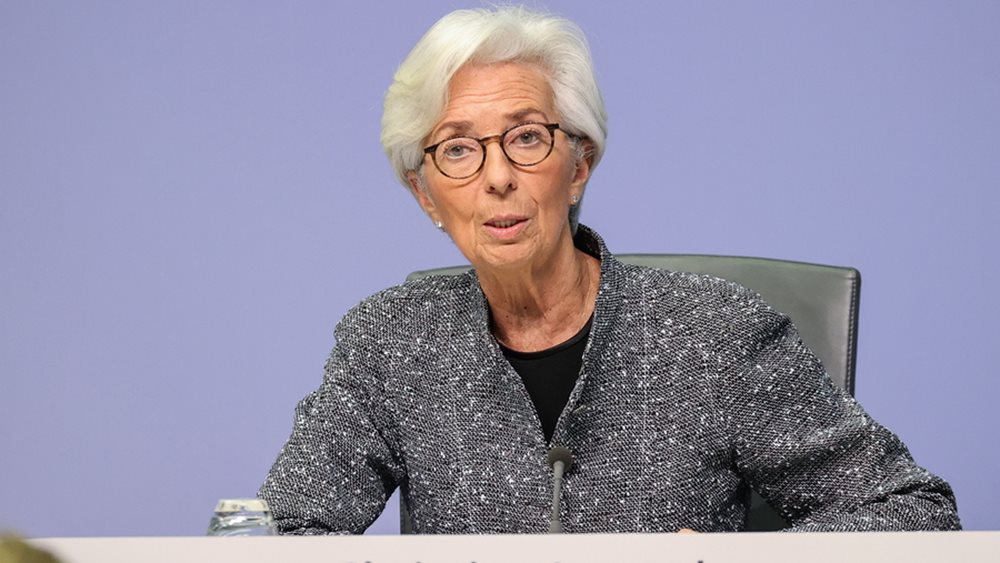 Lagarde: Αναμένεται βαθιά ύφεση 8,7% φέτος στην Ευρωζώνη