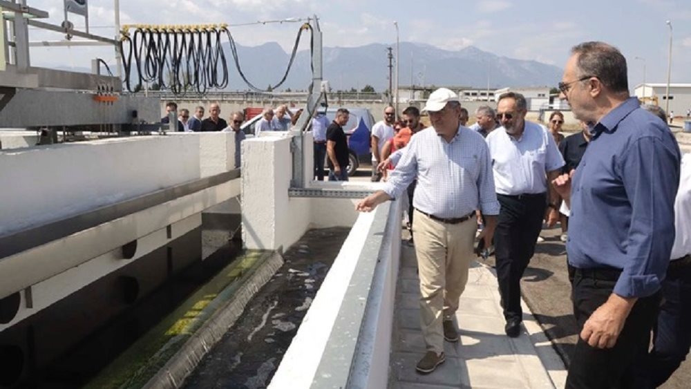 Μονάδα επεξεργασίας λυμάτων Λαμίας 02.09.2024