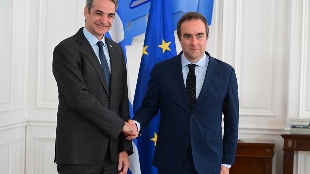 Η αμυντική συνεργασία Ελλάδας-Γαλλίας στη συνάντηση Μητσοτάκη-Λεκορνί