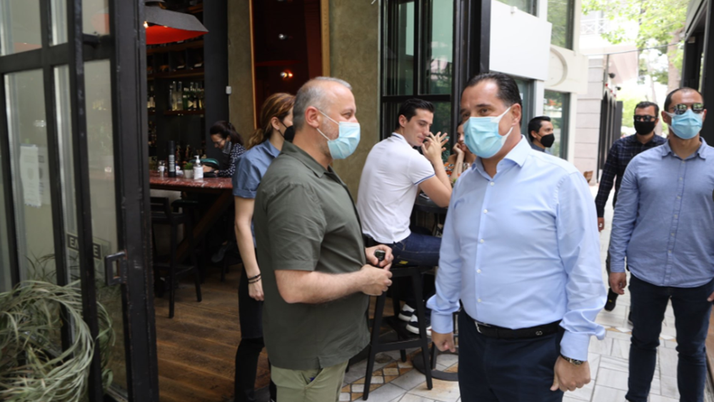 Γεωργιάδης: Θα είμαστε δίπλα στους επαγγελματίες της εστίασης μέχρι όλα να γίνουν όπως πριν