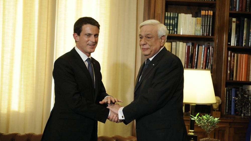 Προσφυγικό-τρομοκρατία ψηλά στην ατζέντα της συνάντησης Valls-Παυλόπουλου