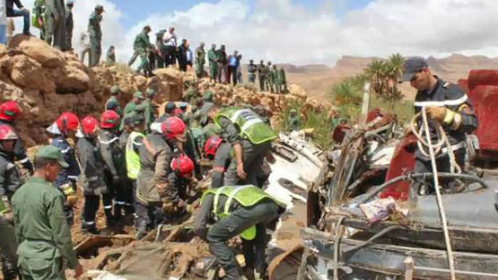 Μαρόκο: 24 νεκροί σε λεωφορείο που έπεσε σε χαράδρα
