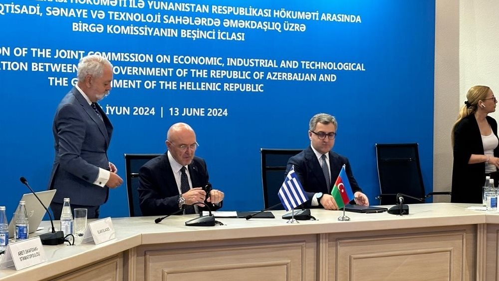 Κ. Φραγκογιάννης από Αζερμπαϊτζάν: Διετές Σχέδιο Δράσης συνεργασίας Αθήνας - Μπακού σε όλους τους τομείς