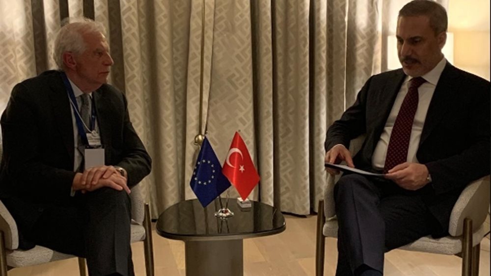 Συνάντηση Μπορέλ - Φιντάν στο Ριάντ για τις σχέσεις ΕΕ - Τουρκίας