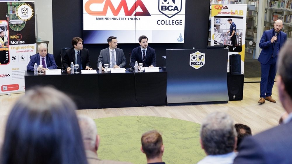Η CMA D. ARGOUDELIS & CO S.A. εγκαινιάζει το πρωτοποριακό εργαστήριο ναυτιλιακού αυτοματισμού στο BCA COLLEGE