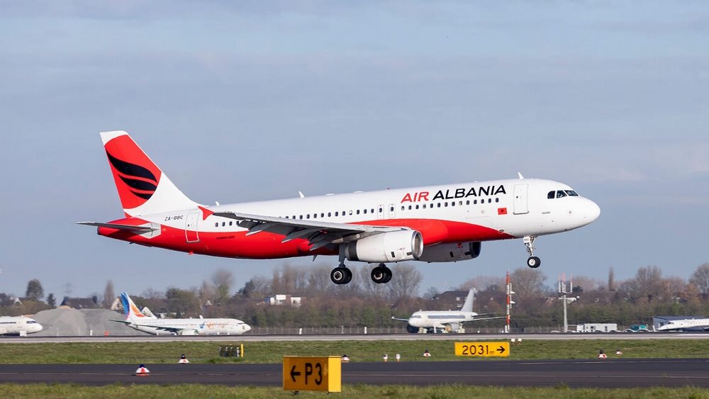 Η Air Albania συνδέει την Αθήνα με τα Τίρανα με 4 πτήσεις την εβδομάδα
