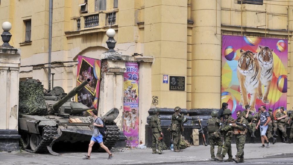 Ανταρσία Πριγκόζιν - Ροστόφ 24.06.2023