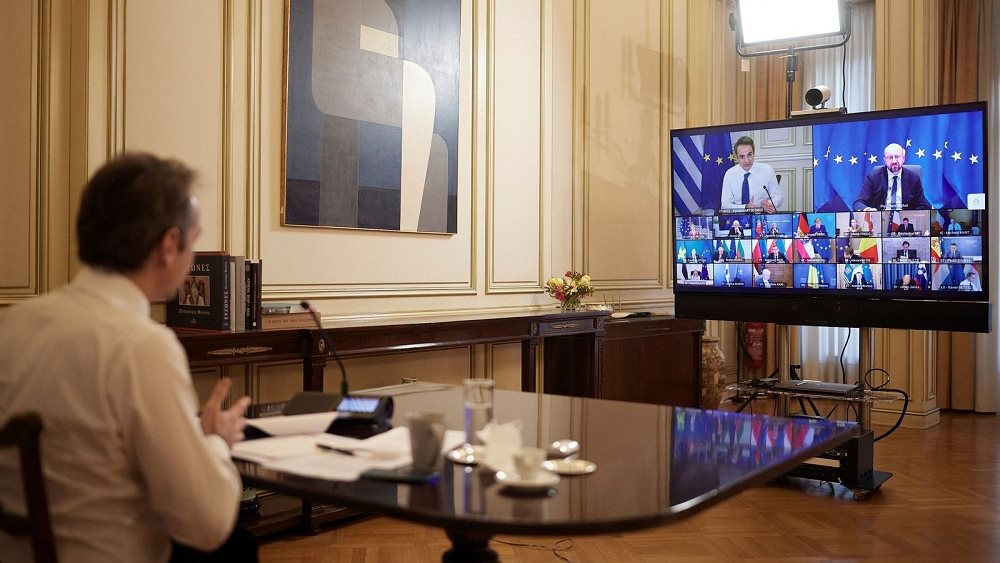 Συνοδος Κορυφης Μητσοτακης 25.02.2021