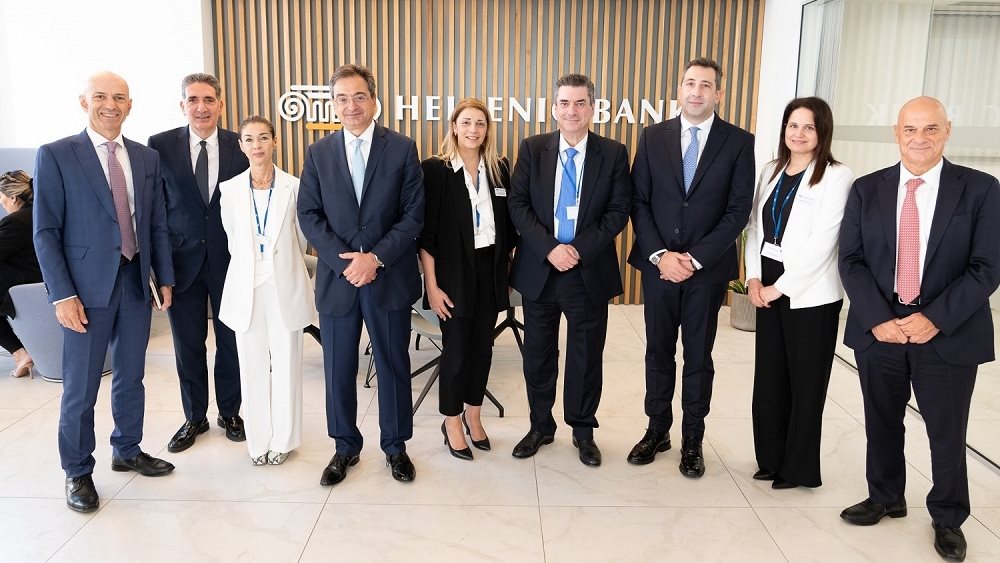 Πρώτη επίσημη επίσκεψη των επικεφαλής του Ομίλου της Eurobank στην Ελληνική Τράπεζα