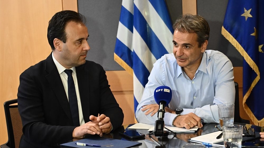 Ο Πρωθυπουργός επισκέφθηκε το Υπουργείο Ψηφιακής Διακυβέρνησης