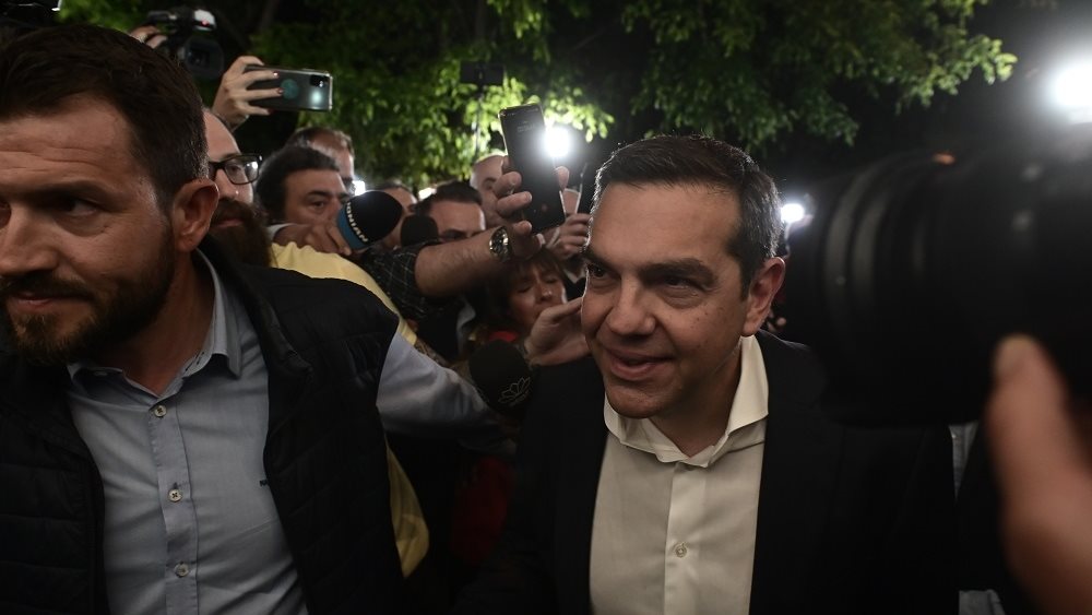 Τσίπρας στην Κουμουνδούρου 21.05.2023