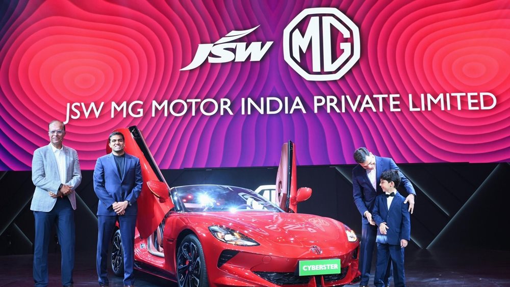 Η ινδική JSW Group έγινε μέτοχος στην MG Motor India, την θυγατρική της κινεζικής αυτοκινητοβιομηχανίας SAIC Motor