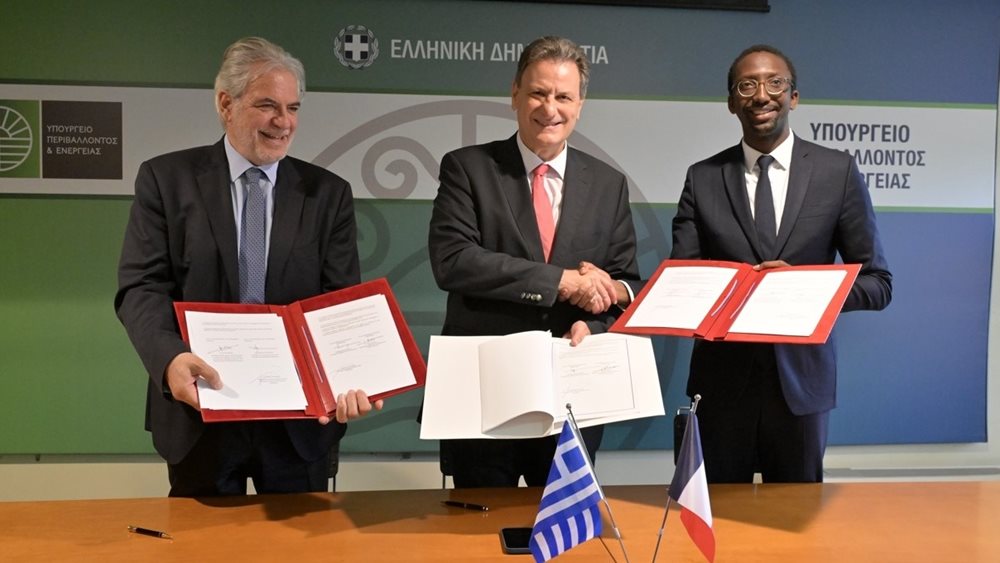 Υπογραφή δήλωσης προθέσεων για συνεργασία Ελλάδας - Γαλλίας στον θαλάσσιο τομέα