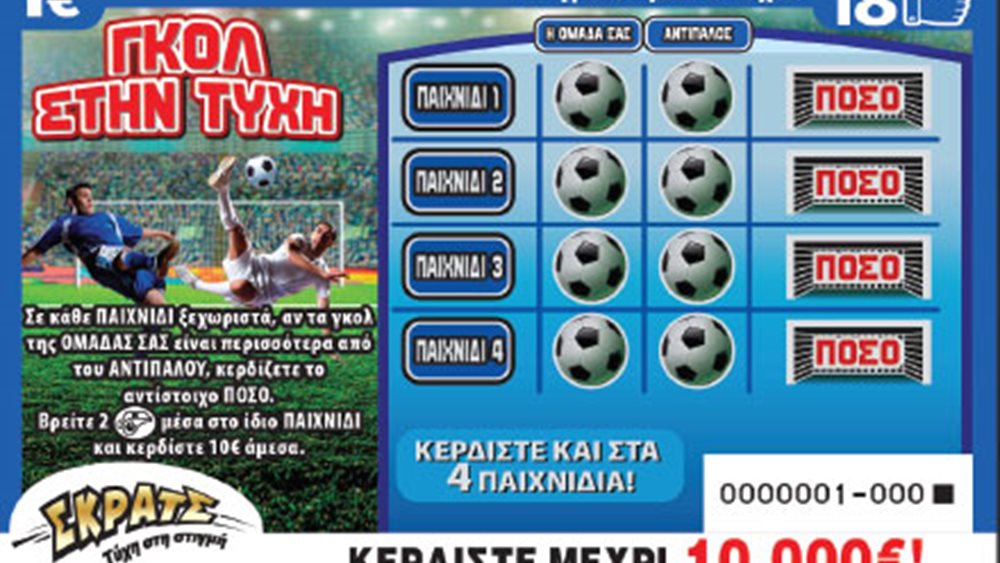 ΣΚΡΑΤΣ: Κέρδη 2.549.696 ευρώ την προηγούμενη εβδομάδα